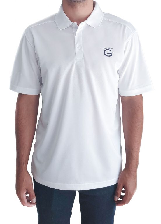 White Gendarme "G" Polo Shirt